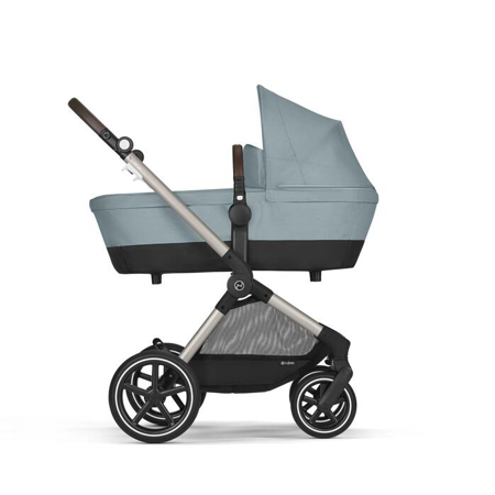 Slika za Cybex® Dječja kolica 2u1 Eos™ Lux Stormy Blue (Taupe Frame)