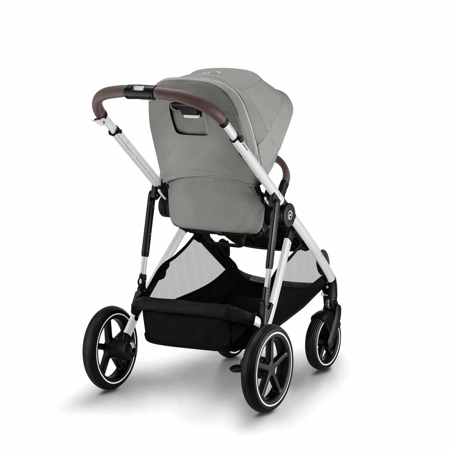 Cybex® Otroški voziček Gazelle™ S Stone Grey (Silver Frame)