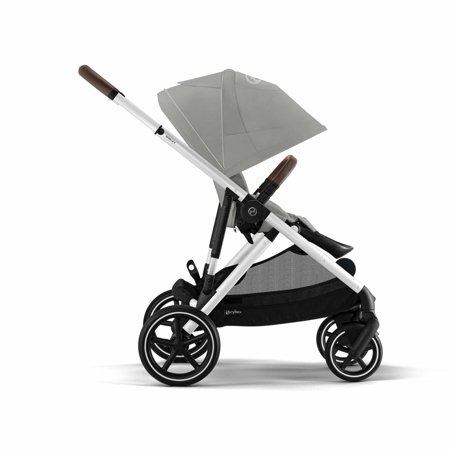 Cybex® Otroški voziček Gazelle™ S Stone Grey (Silver Frame)
