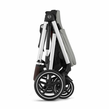 Cybex® Otroški voziček Gazelle™ S Stone Grey (Silver Frame)
