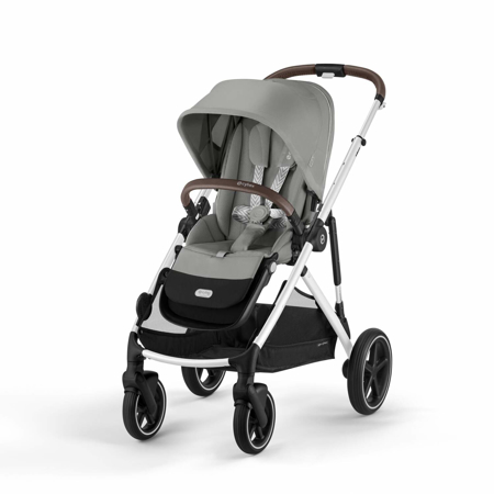 Cybex® Otroški voziček Gazelle™ S Stone Grey (Silver Frame)