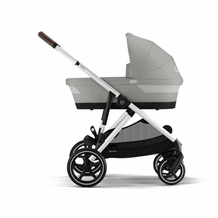 Cybex® Otroški voziček Gazelle™ S Stone Grey (Silver Frame)
