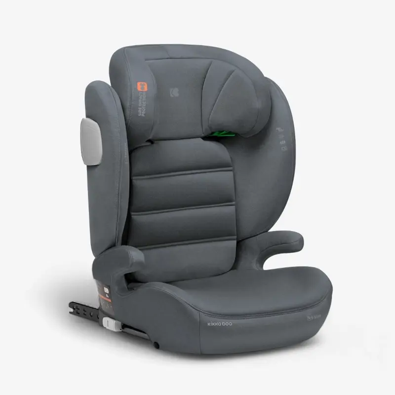 Slika za  KikkaBoo® Dječja autosjedalica i-Track i-SIZE (100-150 cm) Dark Grey