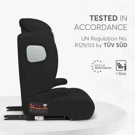 Slika za  KikkaBoo® Dječja autosjedalica i-Track i-SIZE (100-150 cm) Light Grey