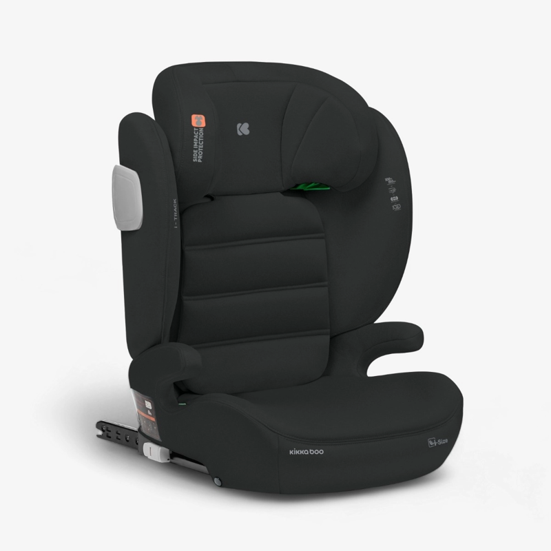 Slika za  KikkaBoo® Dječja autosjedalica i-Track i-SIZE (100-150 cm) Black