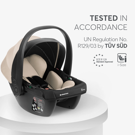 Slika za  KikkaBoo® Dječja kolica s košarom 3u1 Modena Beige