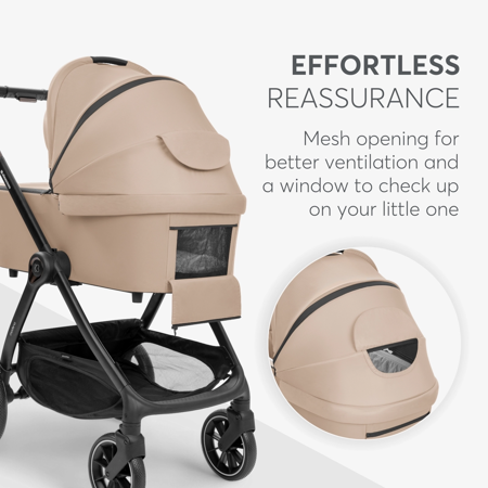 Slika za  KikkaBoo® Dječja kolica s košarom 3u1 Modena Beige