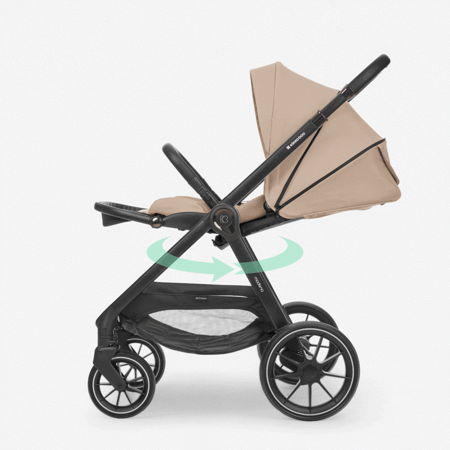Slika za  KikkaBoo® Dječja kolica s košarom 3u1 Modena Beige