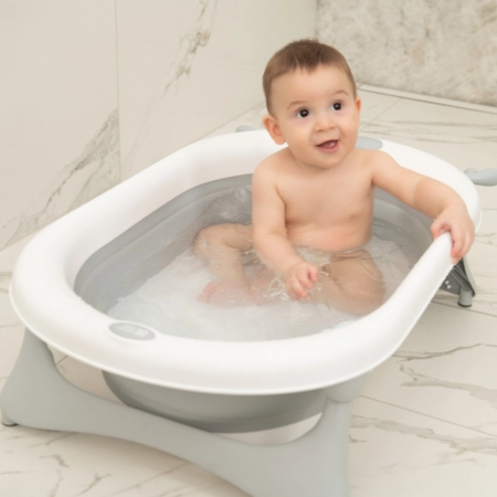 KikkaBoo® Zložljiva banjica Foldy Grey