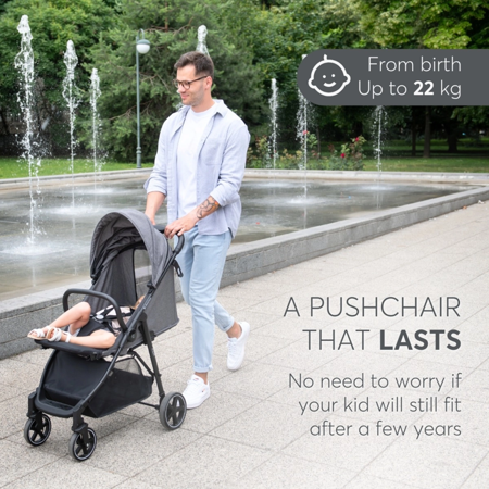 Picture of KikkaBoo® Pushchair Alexa Light Grey