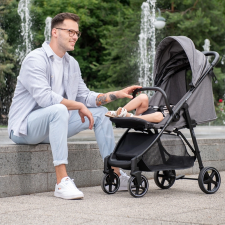 Slika za KikkaBoo® Dječja kolica Alexa Dark Grey