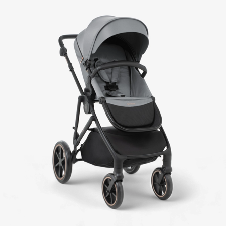 KikkaBoo® Otroški voziček s košaro 2v1 Thea Grey