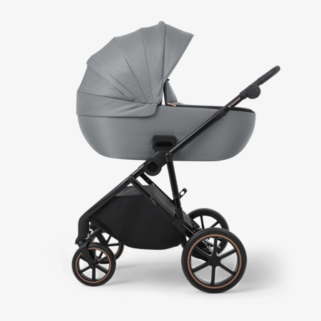 KikkaBoo® Otroški voziček s košaro 2v1 Thea Grey