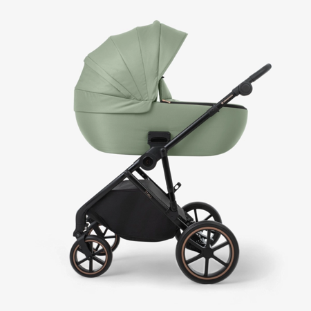 Slika za KikkaBoo® Dječji kolica s košarom 2u1 Thea Army Green