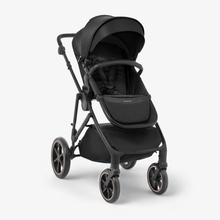 KikkaBoo® Otroški voziček s košaro 2v1 Thea Black