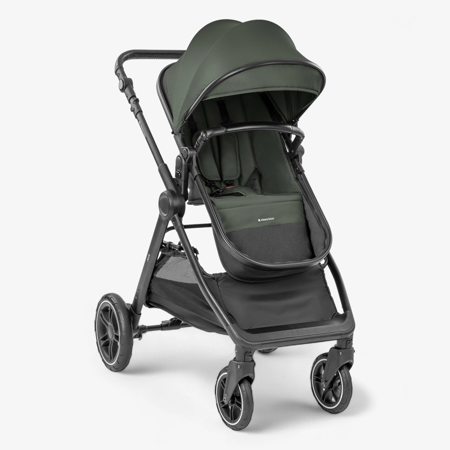 Slika za KikkaBoo® Dječji kolica s košarom 3u1 Ava Army Green