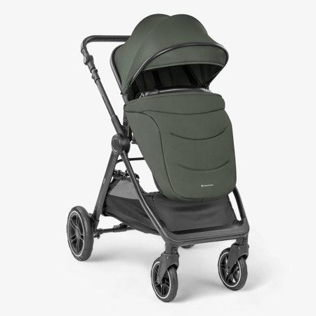 Slika za KikkaBoo® Dječji kolica s košarom 3u1 Ava Army Green