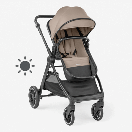 Slika za KikkaBoo® Dječji kolica s košarom 3u1 Ava Army Beige