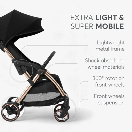Picture of KikkaBoo® Autofolding pushchair Eden Army Green