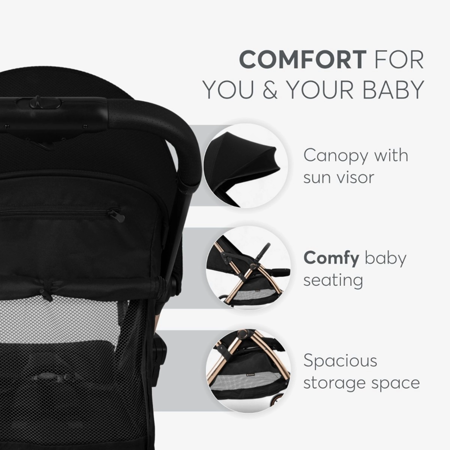 Picture of KikkaBoo® Autofolding pushchair Eden Army Green