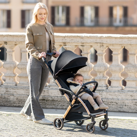Picture of KikkaBoo® Autofolding pushchair Eden Army Green