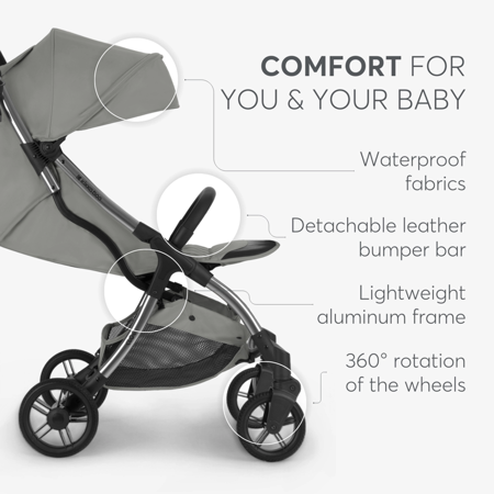 Picture of KikkaBoo® Autofolding pushchair Cloe Grey