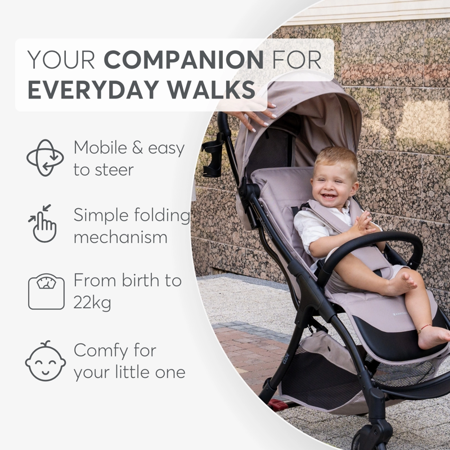 Picture of KikkaBoo® Autofolding pushchair Cloe Grey