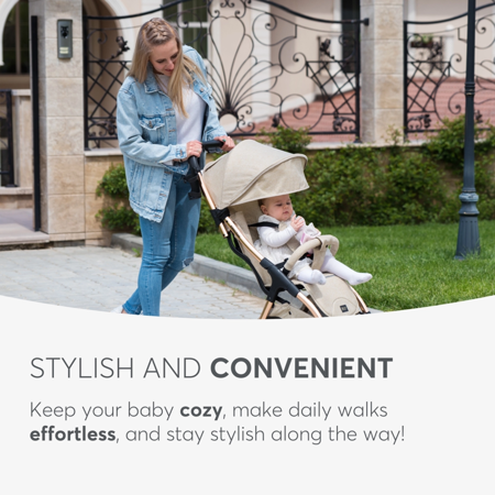 Picture of KikkaBoo® Autofolding pushchair Cloe Grey