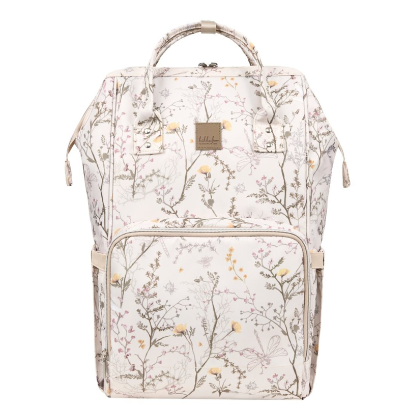Picture of KikkaBoo® Mama bag Siena Luxe Secret Garden Beige