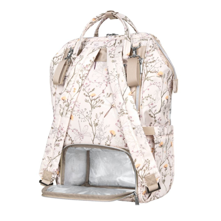 Picture of KikkaBoo® Mama bag Siena Luxe Secret Garden Beige