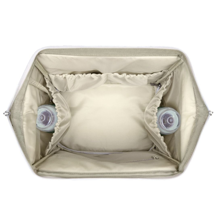 Picture of KikkaBoo® Mama bag Siena Luxe Secret Garden Beige