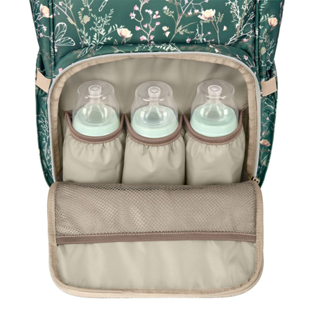 Slika za KikkaBoo® Ruksak za previjanje Siena Luxe Secret Garden Deep Green