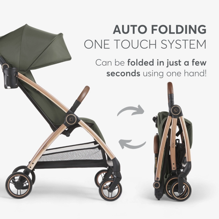 KikkaBoo® Otroški voziček Joy Army Green