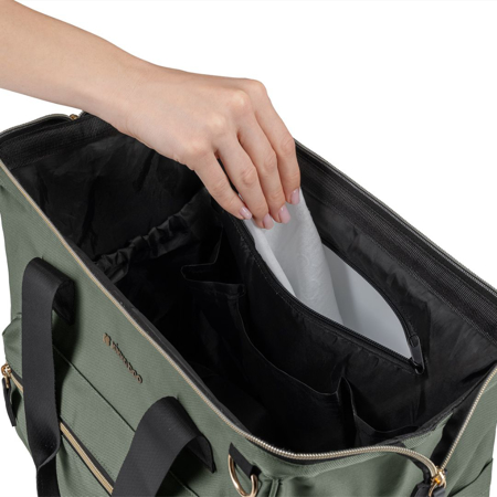 Slika za KikkaBoo® Torba za presvlačenje Maxi Army Green NEW 2025