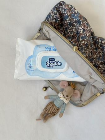 Violeta® Plenice Cotton Touch 3 Midi  (4-9 kg) 64 kosov + Vlažilni robčki Water Care