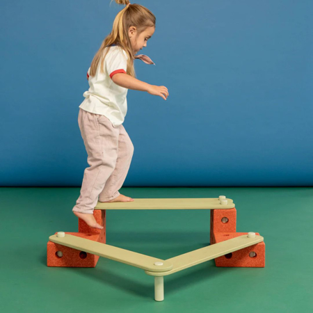 Picture of Modu® Balance Track Burnt Orange / Dusty Green