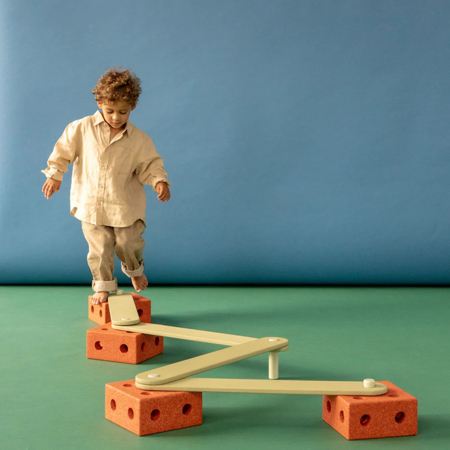 Picture of Modu® Balance Track Burnt Orange / Dusty Green