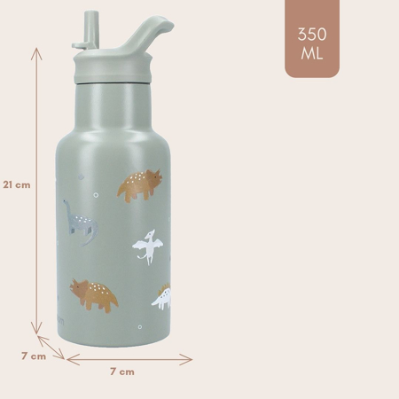 Kidzroom® Otroška steklenička 350ml Small talk