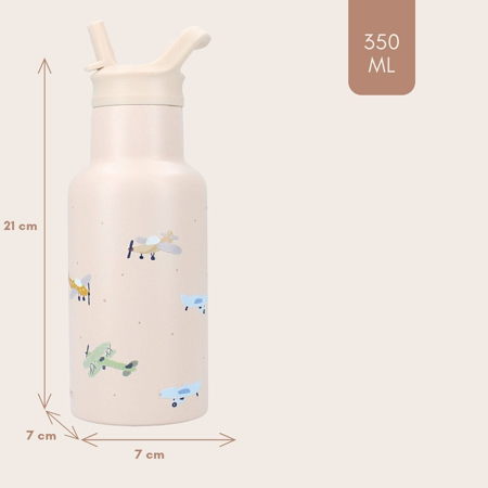 Kidzroom® Otroška steklenička 350ml Small talk
