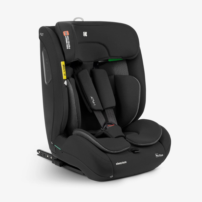 Slika za KikkaBoo® Dječja autosjedalica i-Flit i-SIZE (76-150 cm) Black