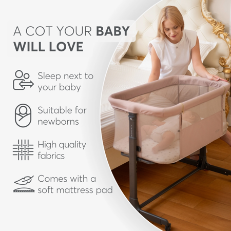 KikkaBoo® Obposteljna posteljica Noah Beige 2025