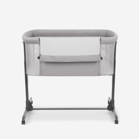 KikkaBoo® Obposteljna posteljica Noah Light Grey 2025