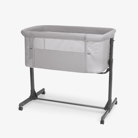 Slika KikkaBoo® Obposteljna posteljica Noah Light Grey 2025