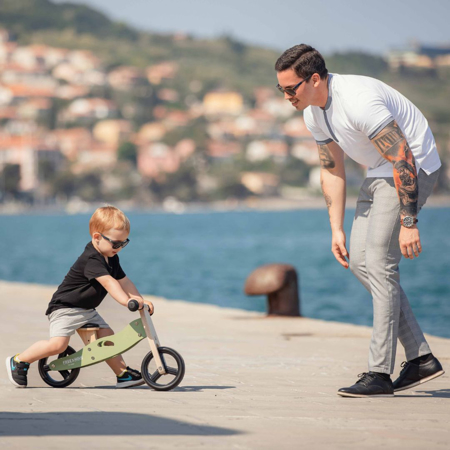 Free2Move® Lesen trikolesni poganjalec 2v1 Rider Green