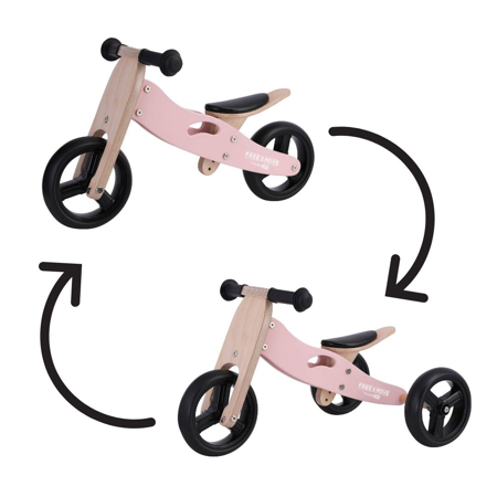 Slika za Free2Move® Drveni tricikl 2u1 Rider Green
