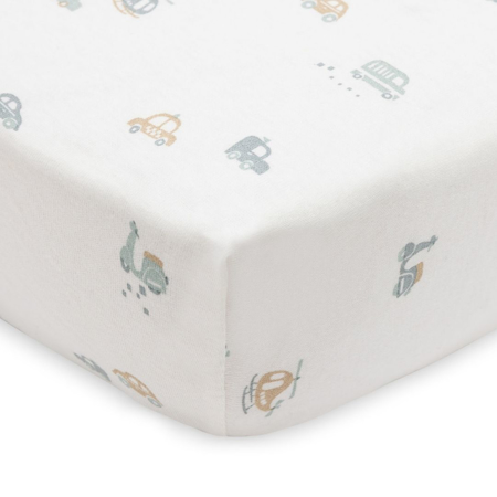 Slika za Jollein® Pamučna plahta Ivory 140x70/150x75 On The Go