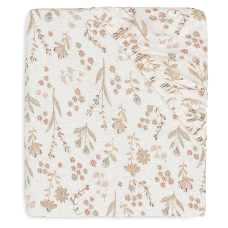 Slika za Jollein® Pamučna plahta 120x60 Bloomy