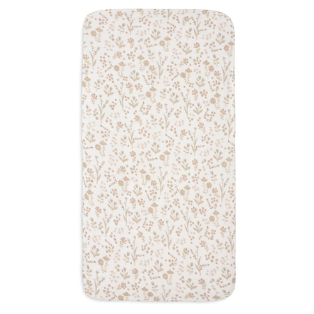 Slika za Jollein® Pamučna plahta Ivory 140x70/150x75 Bloomy
