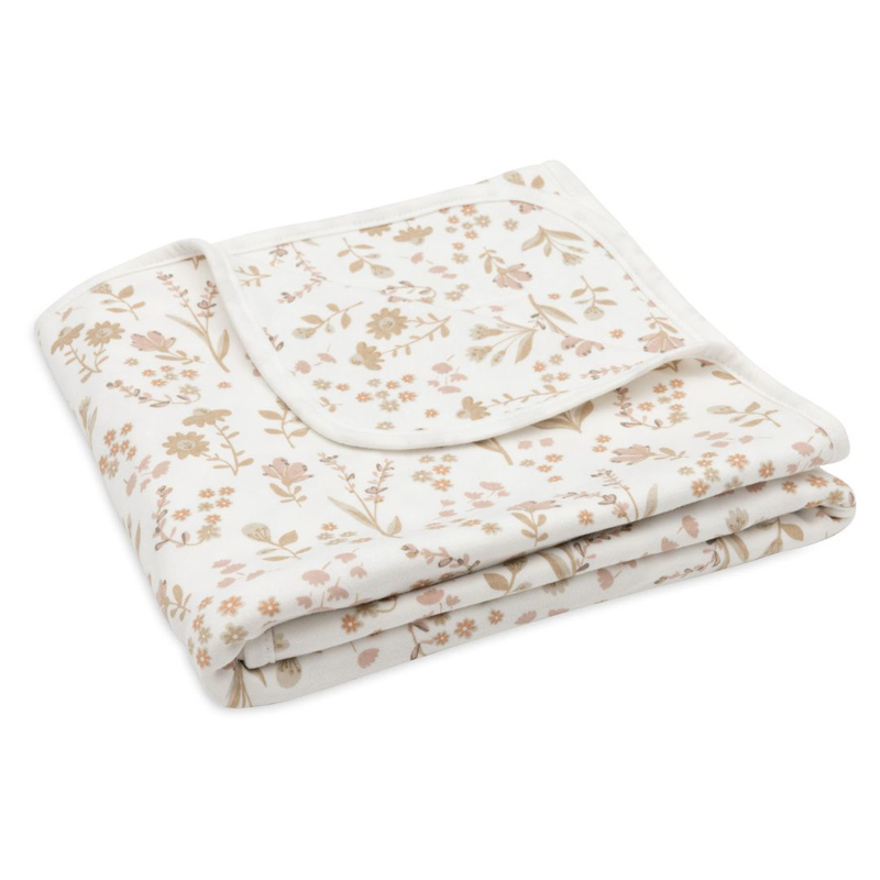 Jollein® Bombažna odejica 75x100 Bloomy