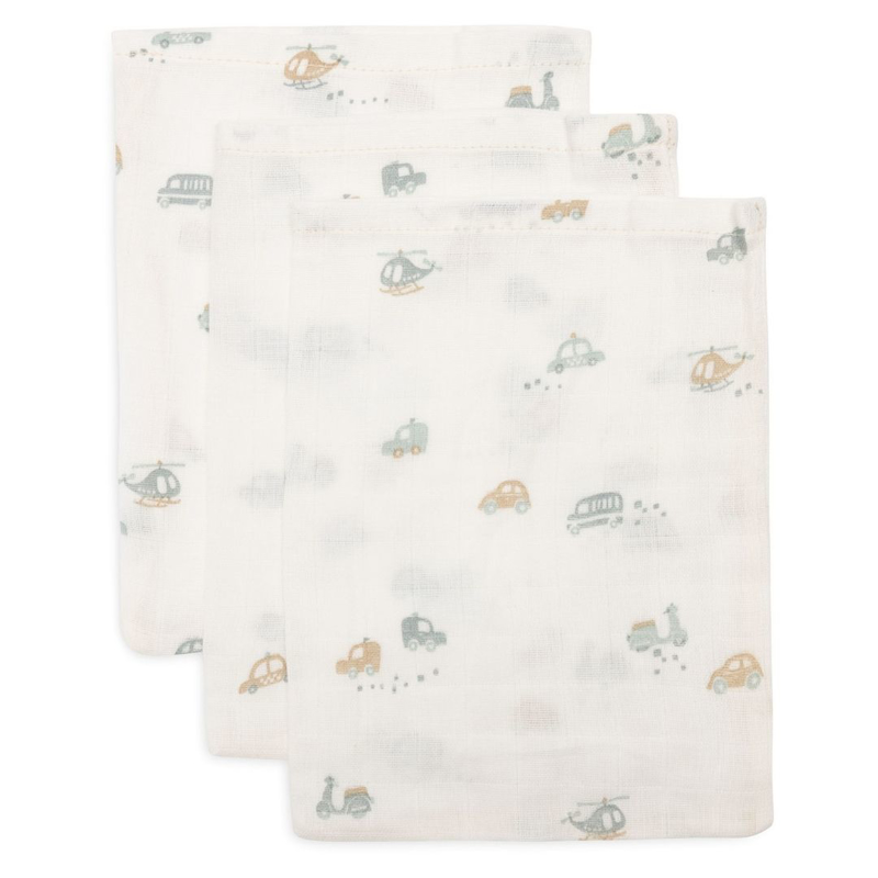 Picture of Jollein® Washcloths Muslin On The Go (3pack)